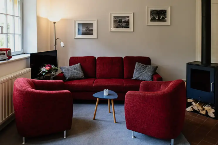 Wohnbereich der Ferienwohnung Villa Frübing © Ferienwohnung Villa Frübing